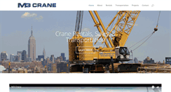 Desktop Screenshot of m3crane.com